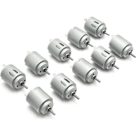 10 pezzi Motore CC 140 Mini motore elettrico CC 3-5V 6300 RPM per fai da te (1/5)