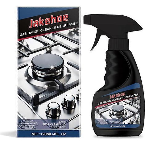 Dégraissant de cuisine, nettoyant pour chiffons, élimination des taches d'huile, de graisse et de saleté, agent nettoyant pour cuisinières à gaz, fours et surfaces de cuisson. (1/4)