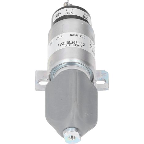 Électrovanne Stop Solénoïde Coupure Flamme 24V pour Moteur Mitsubishi S6K - Réf. 1751-2467UIBIS5A (1/5)