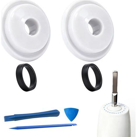 Lot de 2 joints étanches pour brosse à dents électrique Philips Sonicare - Pièces de rechange pour pièce à main Philips Sonicare HX93XX, HX67XX et HX99XX - Avec outils (1/5)