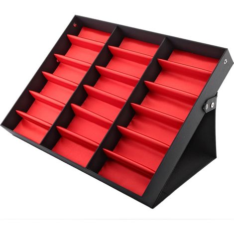 Scatola porta occhiali, espositore per occhiali da sole, organizer per gioielli per casa e negozio