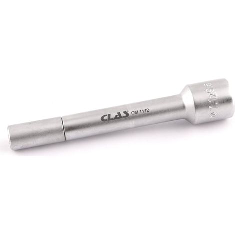 Douille empreinte à fente 7.1x9.6" L.123mm 1/2" CrV - SA 1179 - CLAS Equipements
