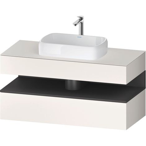 Duravit Collection One Meuble sous-vasque sur console, 1 tiroir, (1/2)