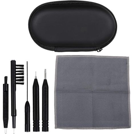 Kit de nettoyage pratique pour appareils auditifs (1 ensemble de 6 pièces)-6.5X0.5X0.5CM