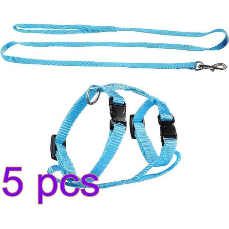 5-teiliges verstellbares Hundegeschirr-Set für Kaninchen (1/5)
