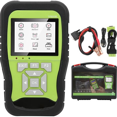 TP600B 12V Dual-System-Kfz-Diagnosegerät und -Scanner für Seat/Bugatti-Batterietester (1/5)