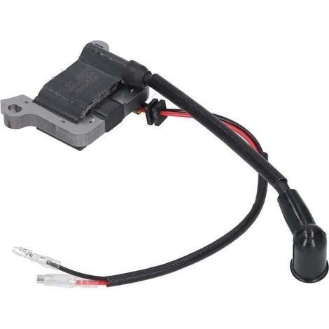 Bobine d'allumage pour débroussailleuse 63cc – Compatible moteur 48F – Alliage acier et ABS – Démarrage facile et durable - 1E48F (1/4)