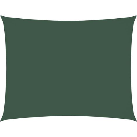 Maison Exclusive - Toldo de vela rectangular tela Oxford verde os (1/5)