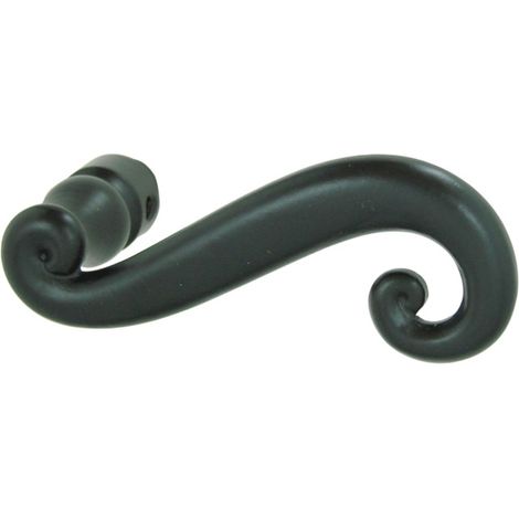 Béquille double Cévennes BRIONNE Carré de 7x78 - Noir - 1020727NR