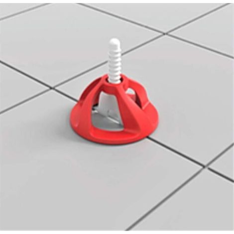 2MM, Croisillons carrelage autonivelant 2 mm 100 clips + 100 cadrans réutilisables Shaffer pro système nivellement à visser Kit niveleur carrelage aide à la pose de carreaux pour pose Sols/murs (1/4)