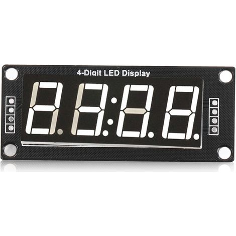 Module d'affichage numérique LED, écran 0,56 pouce, afficheur 4 chiffres 7 segments, carte PCB, module d'horloge TM1637, 5 V