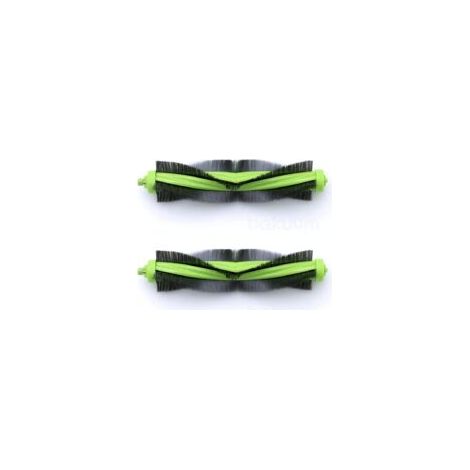 Lot de 2 : rouleau principal et brosse centrale pour aspirateur robot iRobot Roomba Combo R1138 / R111840. Pièces détachées et accessoires pour votre aspirateur robot. (1/2)
