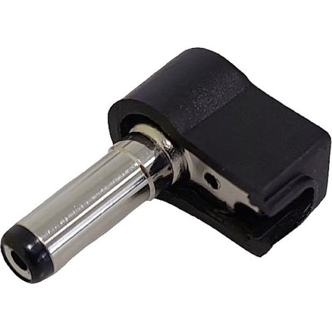 BKL Electronic 072139 Niedervolt-Steckverbinder Stecker, gewinkelt 5.5 mm 2.1 mm 1 St.