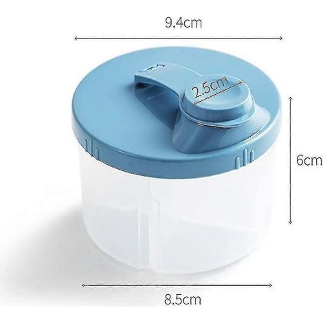 Distributeur de lait en poudre portable, distributeur de lait en poudre rotatif, distributeur de lait en poudre (1/4)