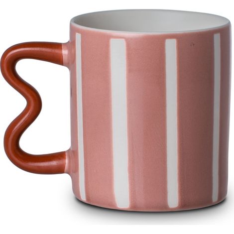450 ml Jazz Lines rosa Becher