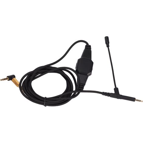 Câble de remplacement pour écouteurs AKG K490 NC K545 Y45BT Y50 Y40, avec micro et connecteurs 3.5mm vers 2.5mm, haute résolution.
