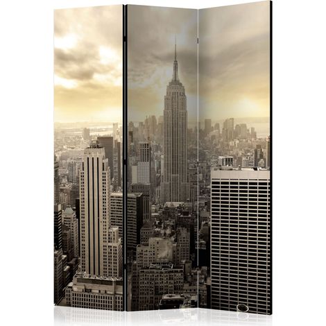 Paravento - Light of New York [Room Dividers] - 135x172 (1/4)
