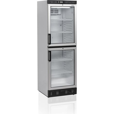 Armoire à Boissons Professionnelle Double Portes Vitrées FS2380 - TEFCOLD