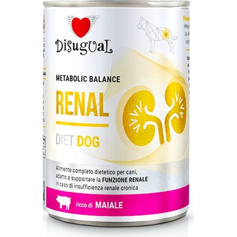Disugual Cane Dieta Renal 400gr Maiale (1/2)