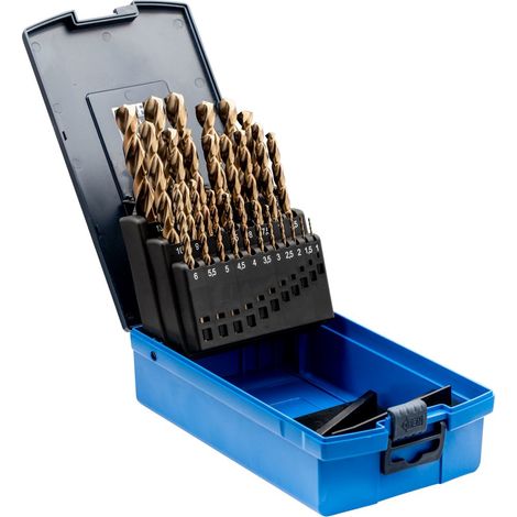Pferd 25203704 Set de 25 Brocas Hélice Metálicas