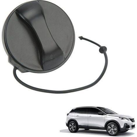 Couvercle de réservoir de carburant 1609818980 bouchon de gaz accessoires de voiture remplacement pour Peugeot 301 2008 3008 308 408 508 (1/4)