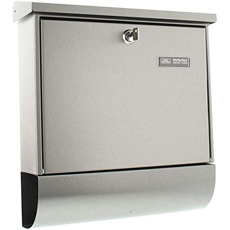 BURG-WÄCHTER Cassetta postale Amrum-Set 38670 Ni H.420mm B.377mm P.115mm VA DIN C4 - 38670 NI (1/3)