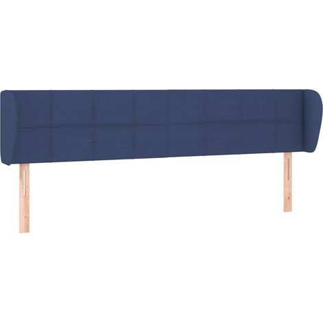Maison Exclusive - Testiera ad Orecchio Blu 163x23x78/88cm in Tessuto