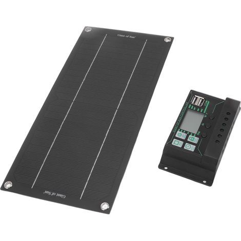 Kit chargeur de batterie solaire portable 18 V avec panneau solaire 600 W pour camping-car et voiture. (1/5)