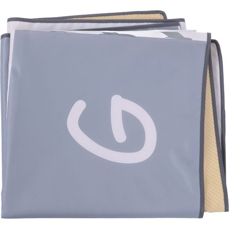 Baby-Spielmatte 130 x 130 cm (51,2 x 51,2 Zoll), große, rutschfeste, wasserdichte und strapazierfähige Nylon-Spielmatte für Zuhause, Camping und Outdoor (1/5)