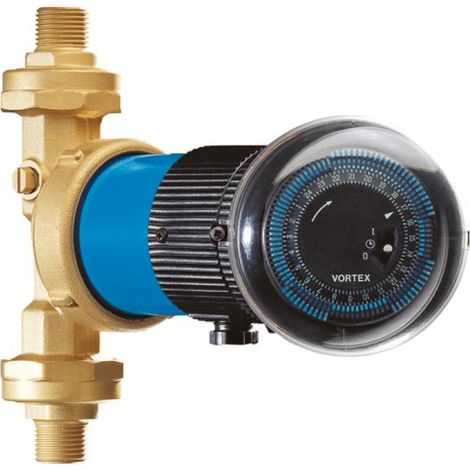 Thermador – Circulateur à entraînement magnétique pour bouclages sanitaires – Débit 640 l/h – Pression 10 bar – Tension 230 V – Corps laiton et inox