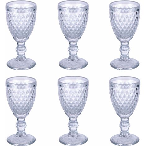Lot de 6 liqueurs 50 ml en verre transparent, Madame (1/5)