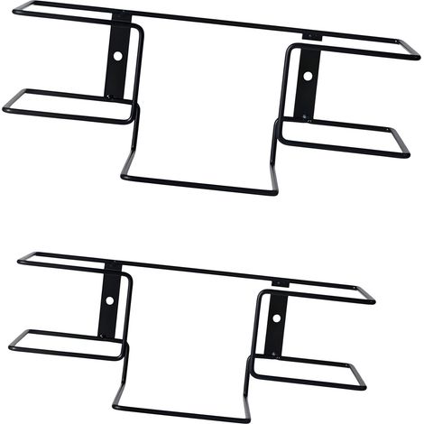 Lot de 10 supports de tension en acier inoxydable pour une installation à double clôture avec accessoires de montage solides et faciles (1/5)