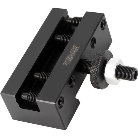 Porte-outil de tour à changement rapide, accessoires de tour en acier à haute teneur en carbone pour colonnes 250-202 (1/5)