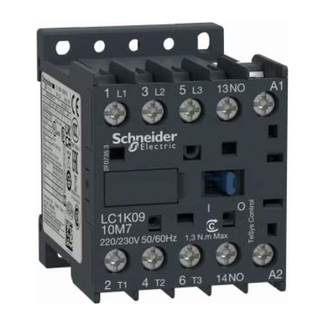 Contattore di potenza 9A 3P 110V AC 1Z 0R LC1K0910F7 (1/5)