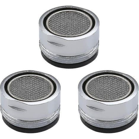 Lot de 3 filtres à eau pour robinet, accessoires de robinetterie, diffuseur, filtre avec joint pour cuisine et salle de bain (1/5)