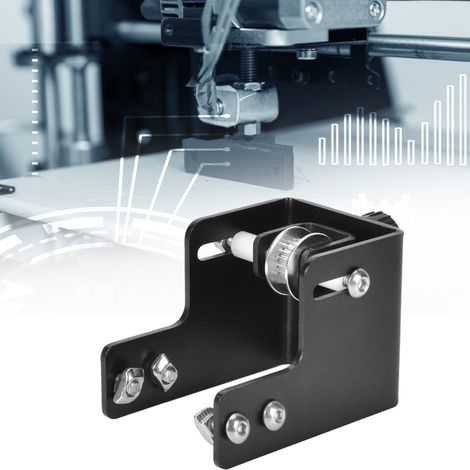 Y-Riemenspanner-Montagesatz aus schwarzer Legierung, 3D-Druckerzubehör für Ender-3pR0 (1/5)