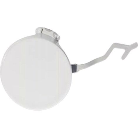 Cache-anneau de remorquage de pare-chocs arrière pour Porsche Cayenne 2011-2014 95850545000 NnG TAILLE : Blanc Côté passager arrière (1/4)