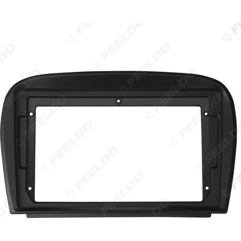 Compatible with Mercedes-Benz SL-Class R230 (2004-2011): modification frame, large Android screen, navigation panel, front audio bracket, 9-inch frame bracket (1/4)
