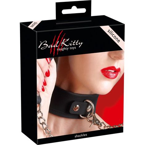 Bad Kitty - Collare in silicone nero (1/5)