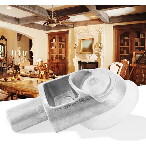 Lot de 10 supports d'étagère d'angle pour étagères en verre de placard de cuisine. (1/5)