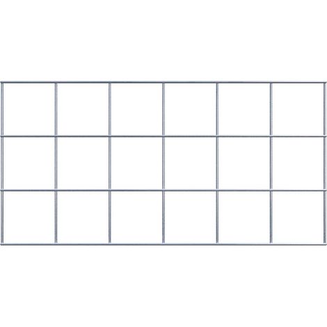 Grille de Gabion à l’unité - Dimensions: 60 cm x 30 cm - mailles de 10 x 10 cm - Made in Germany (1/5)