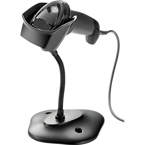 HD870A Kabelgebundener 1D/2D-QR-Code-Leser mit Ständer und automatischer Scanfunktion (1/5)