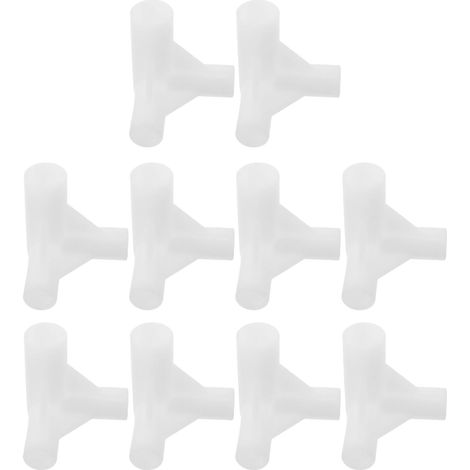 Lot de 10 supports fixation pour moustiquaire lit, joints d'angle (1/5)