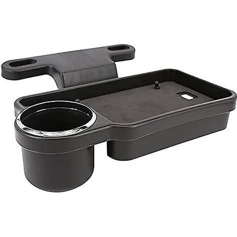 support De Tasse D'eau De Voiture Pliant Design Voiture Arrire Range De Boissons Botier De Rangement Pour Plaque De Voiture Support Tlphone Portab (1/5)