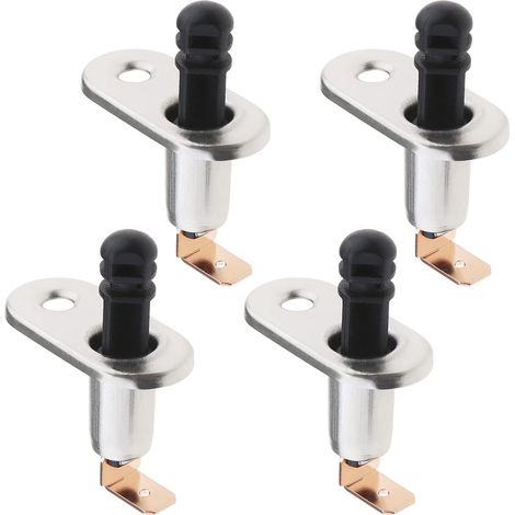Interrupteur de contact de porte à broche momentanée de pression pour capot d'automobile, lampe de plafond, châssis, tronc - notification trou 4,8mm (1/5)