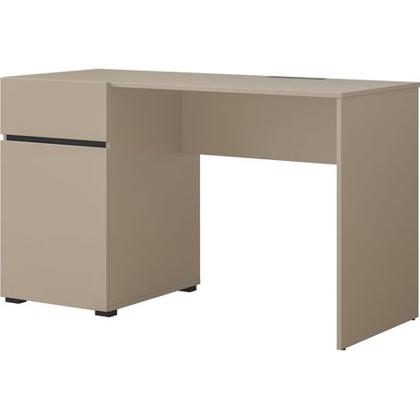Mesa de oficina Alfere 125, Congo, Con cajones, Con puertas, Número de puertas: 0, Número de cajones: 0, 75x130x50cm