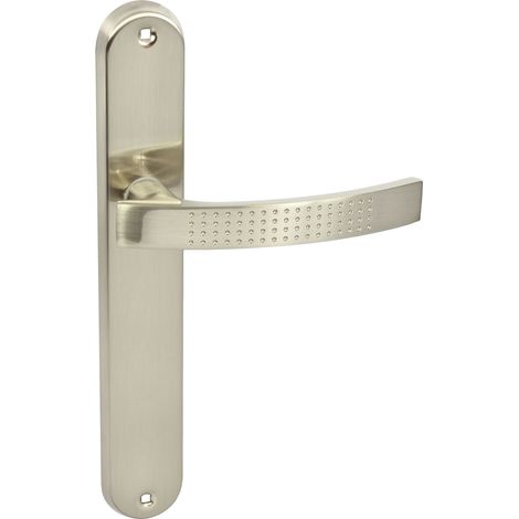DOMINO TÜRGRIFF ALMA ECONOMY M9 NICKEL BL TÜRGARNITUR TÜR-KLINKE TÜRBESCHLAG (1/4)