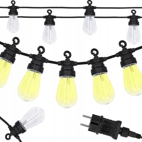 Gartenleuchten für Terrasse und Garten, 20 LED-Lampen
