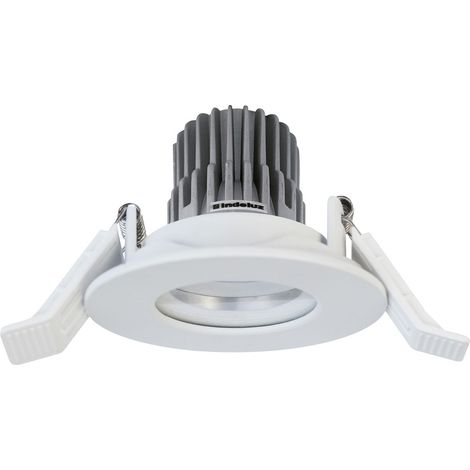 Empotrable techo INEL Fijo redondo IP65 LED COB 6.20W 797lm(661lm) CRI90 4000K 40º Blanco (1/2)