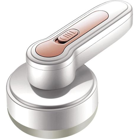 Épilateur électrique sans fil rechargeable, compatible vêtements, pulls et tissus, avec coussin chauffant. (1/5)